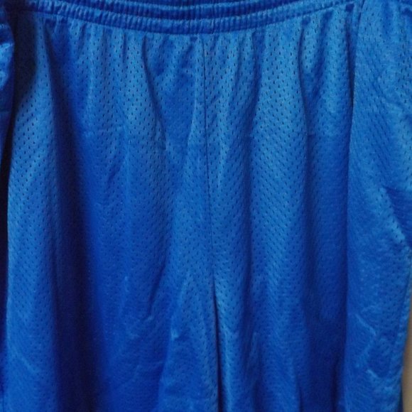 BRIGHT BLUE ATHLETIC SHORTS, 40/42, UNISEX - Picture 1 of 2